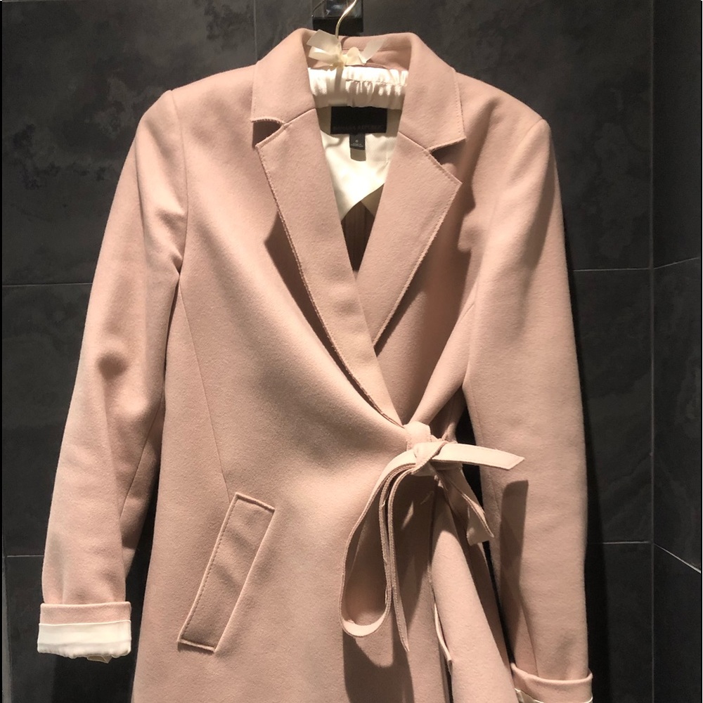 Banana republic size small muted pink wool jacket